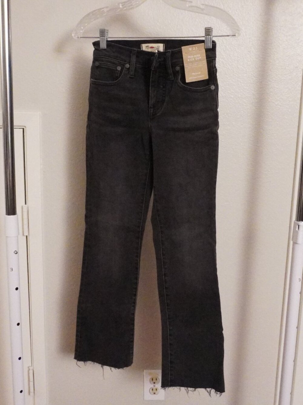 Madewell Mid Rise Kick Out Size 23